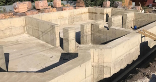 Фундамент с цокольным этажом под ключ заказать в Скопине - фундамент цокольный этаж под ключ цена от 7263 руб за м2